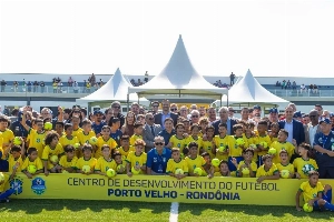 ge - Seleção Brasileira Sub-15 chega a Porto Velho para período de treinos antes de torneio internacional na Croácia