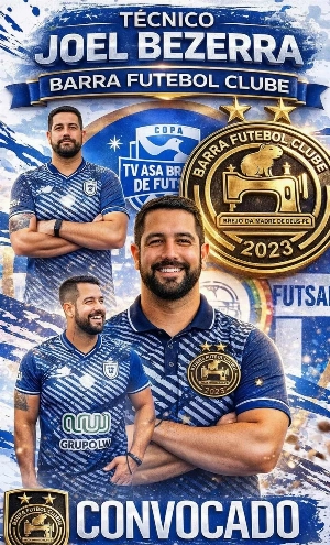 ge - Barra FC anuncia treinador tricampeão da Copa TV Asa Branca