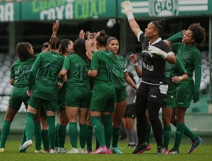 ge - Jogadoras do Coritiba valorizam campanha na Copa do Brasil Feminina: 