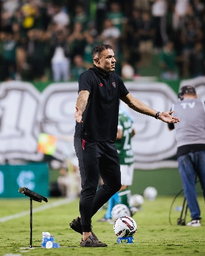 ge - Roger Silva cobra um Atlético-GO ofensivo diante do Sport