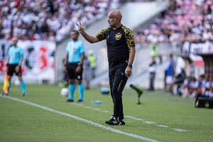 ge - Cristian de Souza exalta jogadores e  quarta vitória seguida na Série C: 