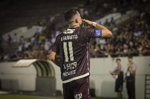 ge - Vitor Barreto celebra gol decisivo e reforça foco da Ferroviária em acesso ao Paulistão