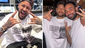 Notícias ao Minuto Brasil - Esporte - Clique de Neymar sem aliança em balada viraliza