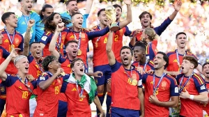 Notícias ao Minuto Brasil - Esporte - Fifa e Espanha 'apagam' Trump de fotos oficiais da celebração pela conquista da Copa
