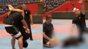 Notícias ao Minuto Brasil - Esporte - Atleta de jiu-jitsu perde movimentos após sofrer golpe ilegal em competição