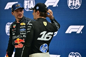 ge - Juntos na primeira fila, Leclerc e Verstappen relembram incidente que viralizou no kart há 14 anos