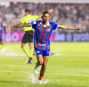 ge - Artilheiro do Bahia, Juba tem mais gols que todos os centroavantes do elenco no Campeonato Brasileiro