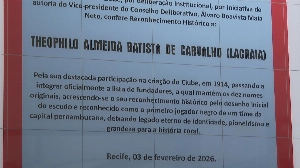 ge - Santa Cruz reconhece primeiro jogador negro de Pernambuco como um dos fundadores do clube