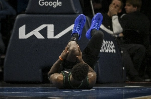 ge - Wolves vencem Nuggets em jogo com confusão e lesões de Donte DiVincenzo e Anthony Edwards