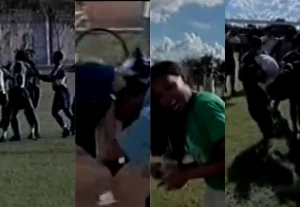 ge - Há 25 anos, enxame de abelhas atacou torcedores e paralisou final do Tocantinense; assista
