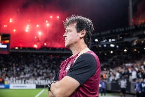 ge - Diniz elogia atuação contra Peñarol e diz: 