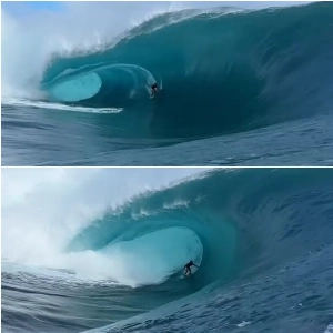 ge - Destemido, Italo brinca com ondas gigantescas no Taiti antes da etapa da WSL: 