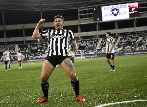 ge - Tiquinho quebra jejum, e Botafogo volta a ter gol de atacante no Brasileirão após três meses