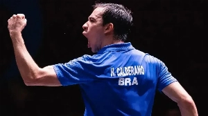 ge - Hugo Calderano derrota chinês e vai à semifinal do WTT da Eslovênia