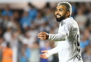 ge - Gabigol fala em sacrifício do Santos após empate e avisa: 