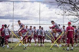 ge - Sem Copa do Brasil nesta semana, Vila Nova foca em reação no confronto diante do Atlético-GO