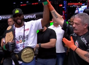 ge - Jungle Fight: André Monstro vence e segue como campeão dos pesos-pesados