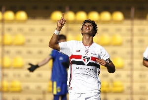ge - Nicolas marca no primeiro jogo pelo sub-20 do São Paulo depois de acidente com vítima; veja o vídeo