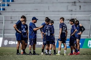 ge - Base: Nacional-AM intensifica treinos para estreia na Copa do Brasil Sub-17