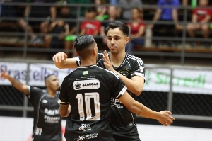 ge - Traipu se classifica em 1º no Grupo B e disputa semifinal da Supercopa de Futsal contra o Atlântico