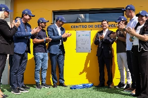 ge - CBF e FES inauguram Centro de Desenvolvimento do Futebol no ES e homenageiam Geovani Silva