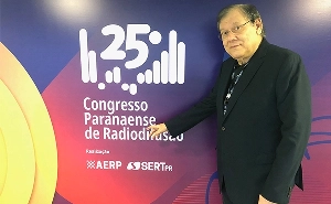 Terceiro Tempo - Milton Neves - O dia em que Milton Neves fez palestra no 25º Congresso Paranaense de Radiodifusão - Notícias - Terceiro Tempo