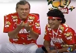 Terceiro Tempo - Milton Neves - Achados & Perdidos: Há 20 anos, a memorável entrevista de Maradona a Milton Neves no Carnaval do Rio de Janeiro - Notícias - Terceiro Tempo