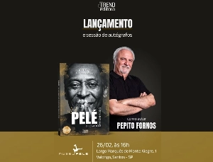 Terceiro Tempo - Milton Neves - Museu Pelé é palco para o lançamento de livro sobre um retrato íntimo do Rei - Notícias - Terceiro Tempo