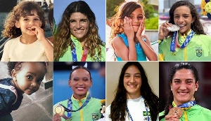 Terceiro Tempo - Milton Neves - Em vídeo, 'Antes & Depois' de atletas brasileiras medalhistas olímpicas - Notícias - Terceiro Tempo