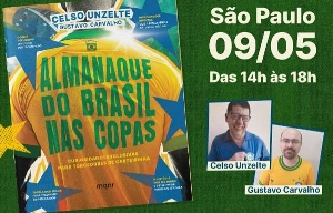 Terceiro Tempo - Milton Neves - 'Almanaque do Brasil nas Copas' tem evento de lançamento neste sábado no Museu do Futebol - Notícias - Terceiro Tempo