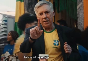 Terceiro Tempo - Milton Neves - Ancelotti faz 'tabelinha' com Ronaldo na campanha 'Tá liberado acreditar', da Brahma - Notícias - Terceiro Tempo