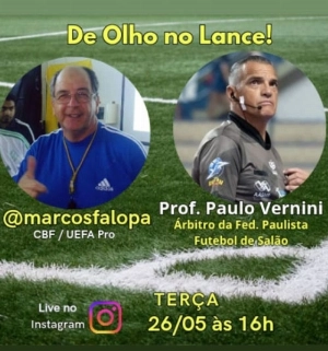 Terceiro Tempo - Milton Neves - Professor Paulo Vernini é o convidado de Marcos Falopa na live desta terça-feira - Notícias - Terceiro Tempo