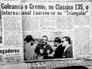 Terceiro Tempo - Milton Neves - Achados & Perdidos: Primeiro Gre-Nal no Olímpico, há 72 anos, teve goleada do Inter! - Notícias - Terceiro Tempo