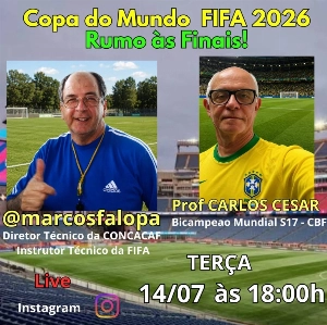 Terceiro Tempo - Milton Neves - Reta final da Copa do Mundo em debate na live de Marcos Falopa com o Prof. Carlos Cesar - Notícias - Terceiro Tempo
