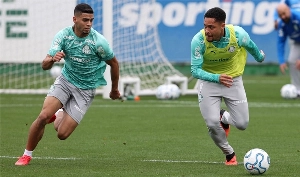 Terceiro Tempo - Milton Neves - Depois de perder a liderança do Brasileiro, Palmeiras enfrenta a LDU pelas quartas da Libertadores - Notícias - Terceiro Tempo