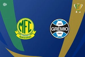 Notícias ogol.com.br - Mirassol x Grêmio: horário, escalações e estatísticas (Copa do Brasil 02/08)