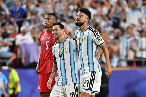 Notícias ogol.com.br - Autor da assistência para gol de Álvarez, Flaco López se emociona: 'Nem imaginava estar aqui'