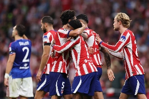 Notícias ogol.com.br - Atlético de Madrid marca cedo, despacha United e vence a primeira na Champions