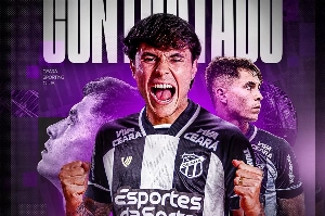 Notícias ogol.com.br - Ceará repatria Vinícius Zanocelo