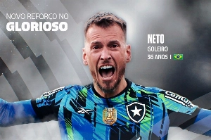 Notícias ogol.com.br - Botafogo oficializa chegada de Neto