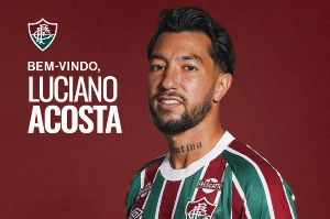 Notícias ogol.com.br - Fluminense anuncia a contratação de Luciano Acosta