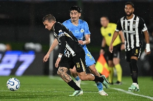 Notícias ogol.com.br - Atlético passa sufoco do Montevideo City no fim, mas garante vaga na final da Sul-Americana