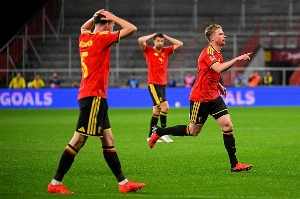 Notícias ogol.com.br - Com golaços de Kevin de Bruyne, Bélgica vence a Turquia na Liga das Nações