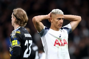 Notícias ogol.com.br - De Zerbi descarta Richarlison do Tottenham: 'Não vai jogar nem mesmo se estiver disponível'