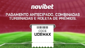 UmDois Esportes: Notícias do esporte paranaense e brasileiro - Código promocional Novibet 2026: use UDEMAX no cadastro