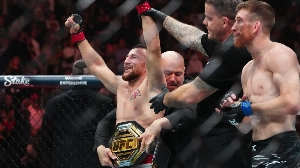 UmDois Esportes: Notícias do esporte paranaense e brasileiro - UFC 320: Merab Dvalishvili domina Sandhagen e mantém cinturão