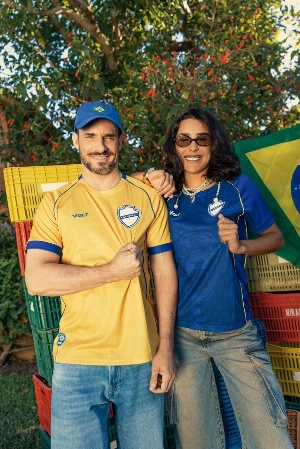 ge - Vila Nova lança camisas especiais inspiradas na seleção brasileira para a Copa do Mundo