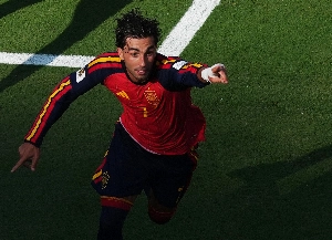 ge - Autor do gol que deu o bi à Espanha na Copa do Mundo não treina no Barcelona e se aproxima do PSG