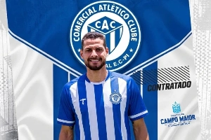 ge - Comercial-PI anuncia atacante Tarcísio, ex-Fluminense-PI e Piauí, para o Piauiense Série B 2026