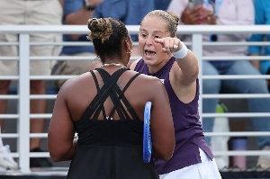 ge - Ostapenko se pronuncia sobre racismo após briga no US Open: 